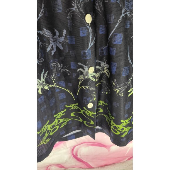 Vintage Vector Performance Series Shirt Mens Large Button Up Hawaiian Y2K - Picture 10 of 10